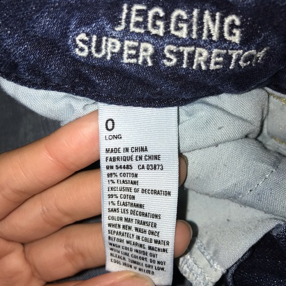 Size 0 long jeggings - Picture 3 of 3